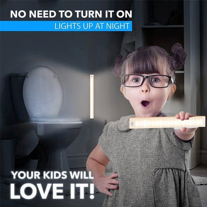 【1 + 1 brezplačno】Pametna magnetna LED svetilka s senzorjem gibanja človeškega telesa