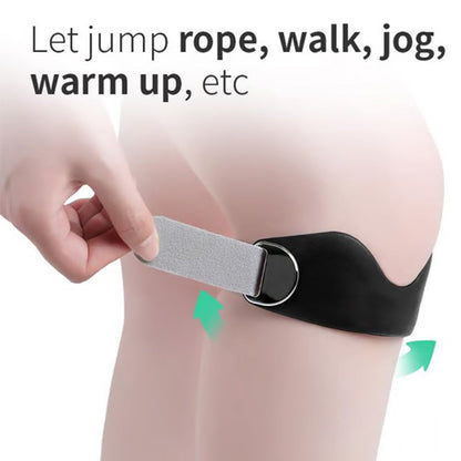 Silikonski trak za koleno na pogačici za lajšanje bolečin v kolenu